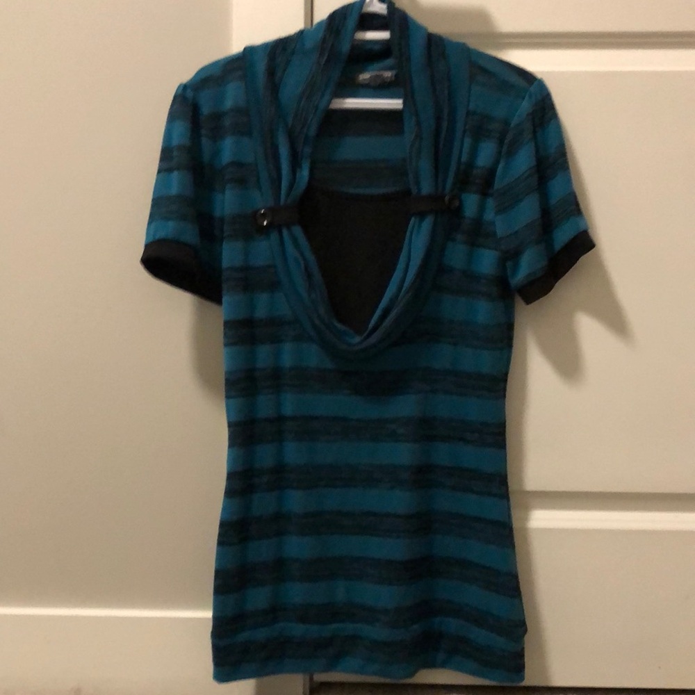 Warehouse One short sleeve round neck sweater
